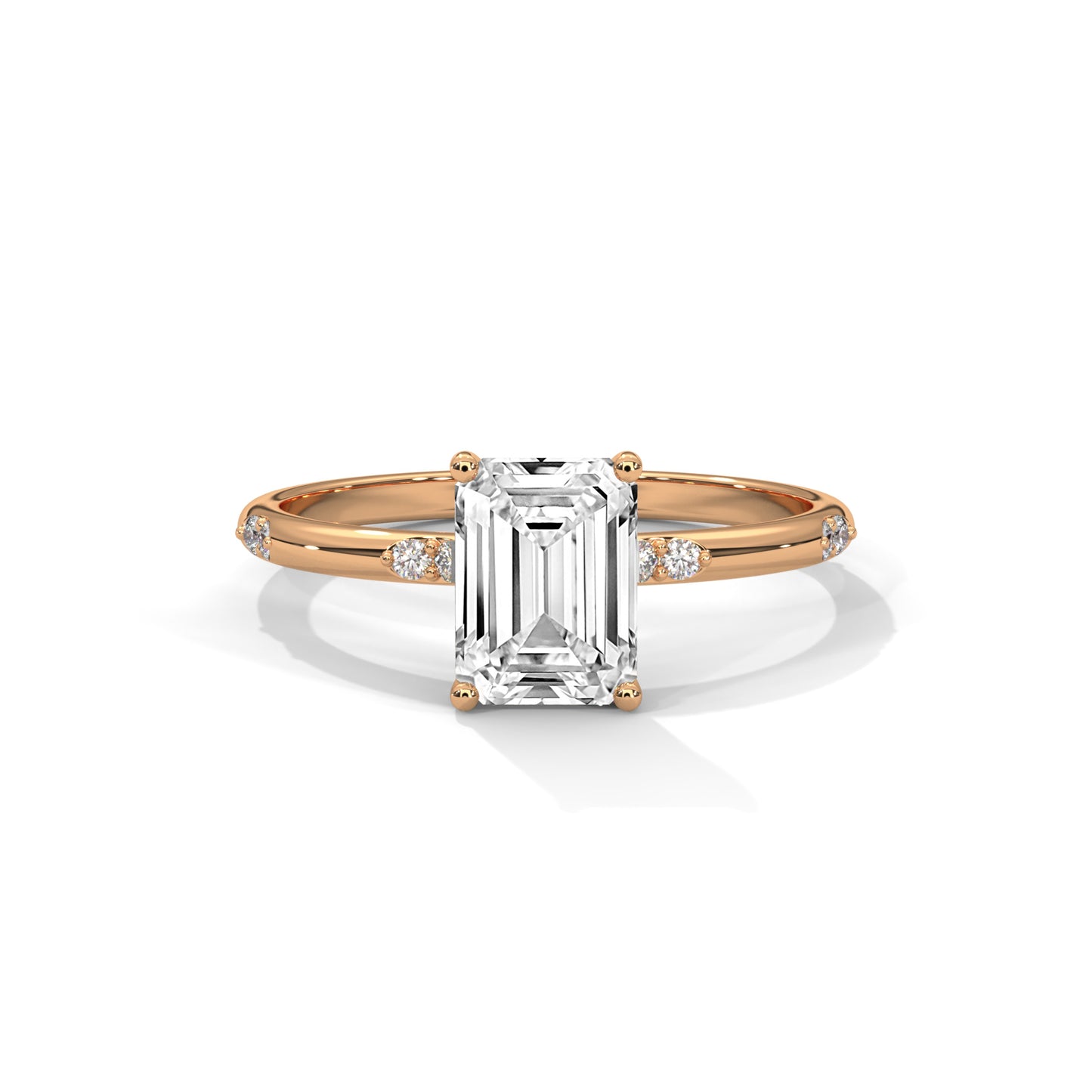 Prestige Emerald Cut Solitaire Ring