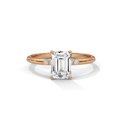 Prestige Emerald Cut Solitaire Ring