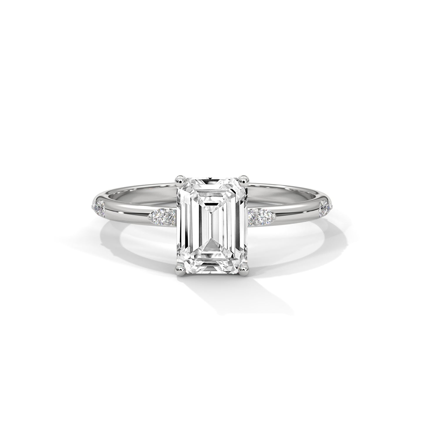 Prestige Emerald Cut Solitaire Ring