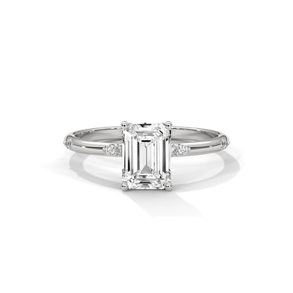 Prestige Emerald Cut Solitaire Ring
