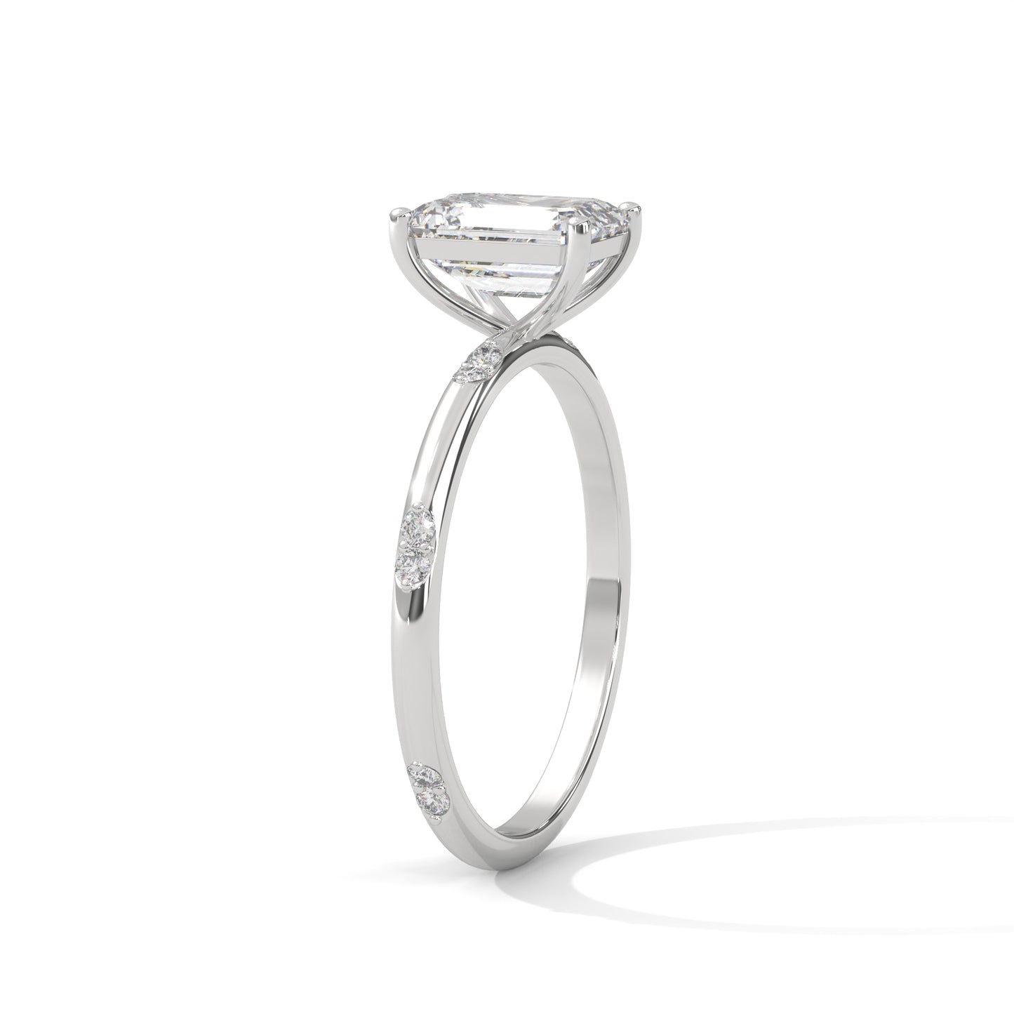 Prestige Emerald Cut Solitaire Ring
