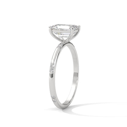Prestige Emerald Cut Solitaire Ring