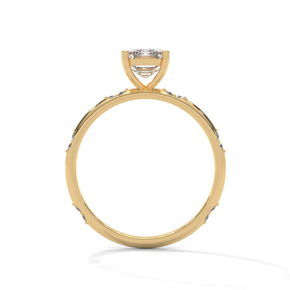 Prestige Emerald Cut Solitaire Ring