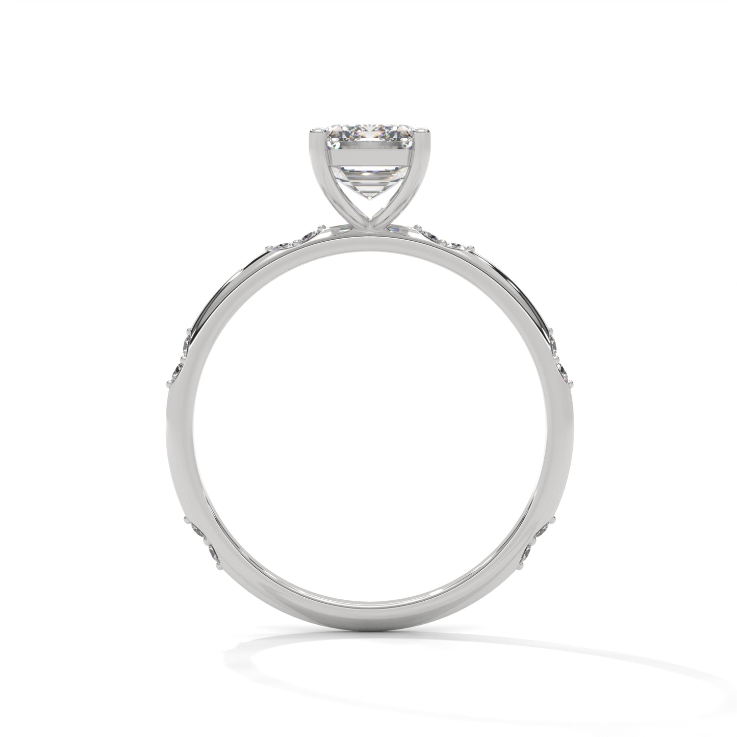 Prestige Emerald Cut Solitaire Ring