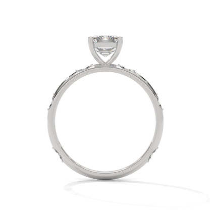 Prestige Emerald Cut Solitaire Ring