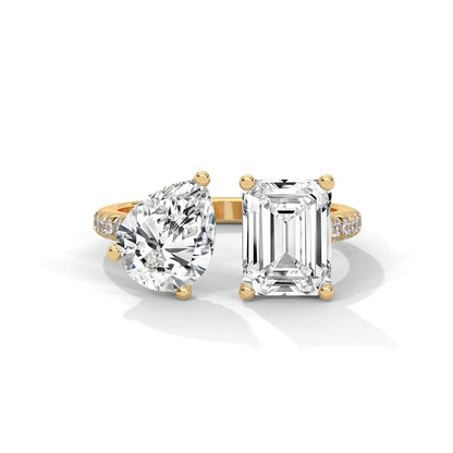 Majestic Toi Et Moi Ring