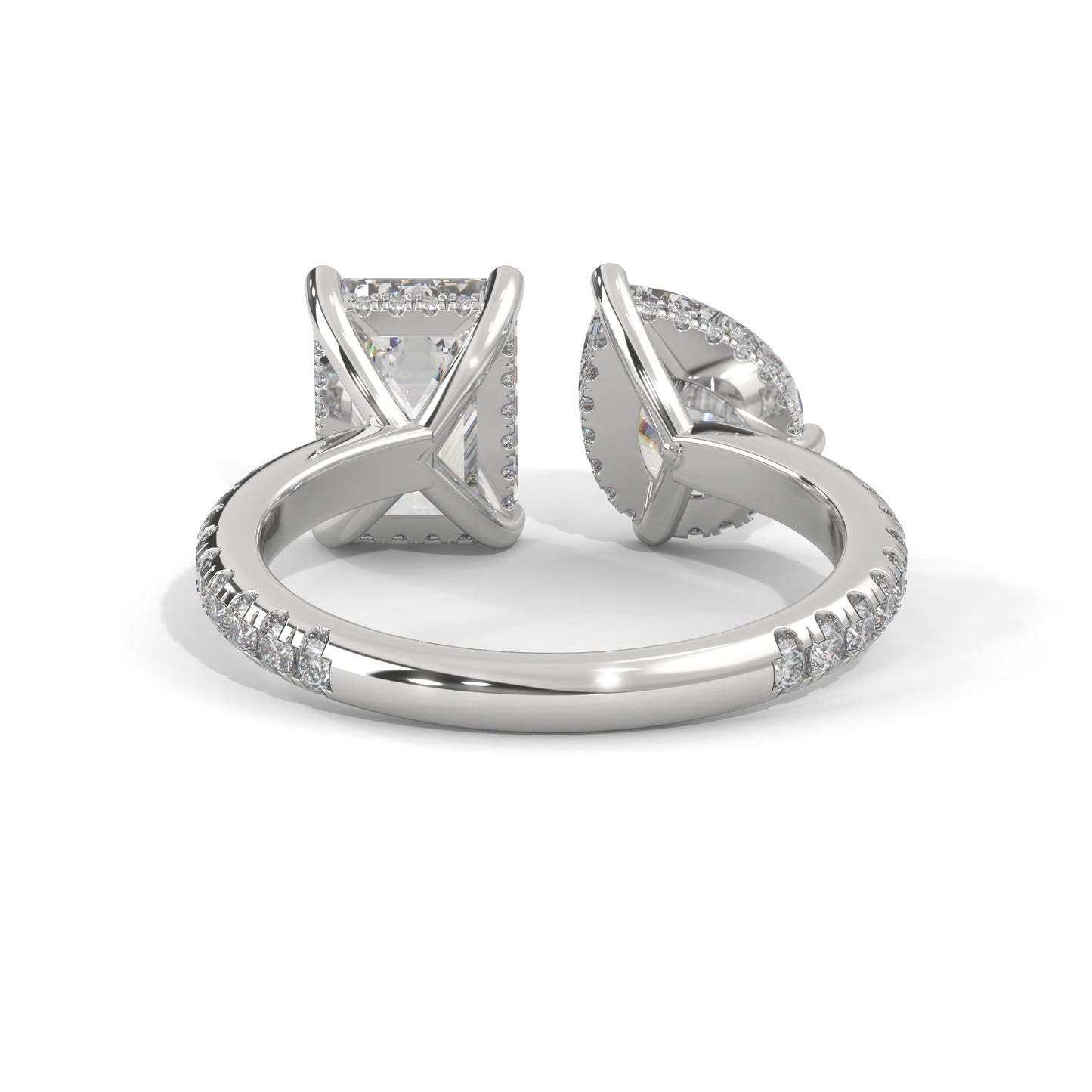Majestic Toi Et Moi Ring