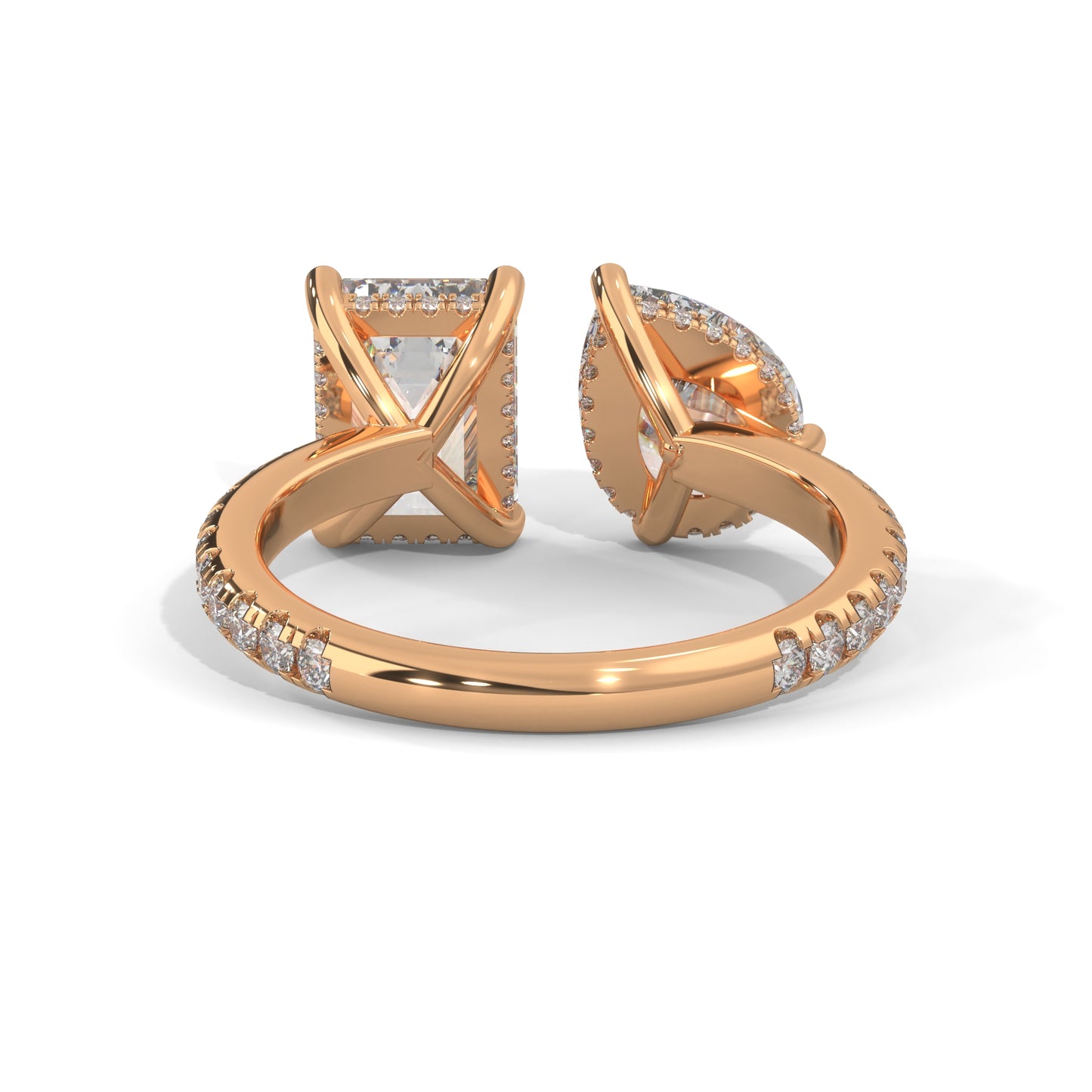 Majestic Toi Et Moi Ring