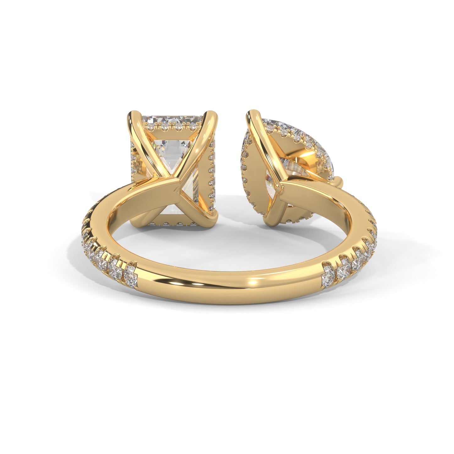 Majestic Toi Et Moi Ring