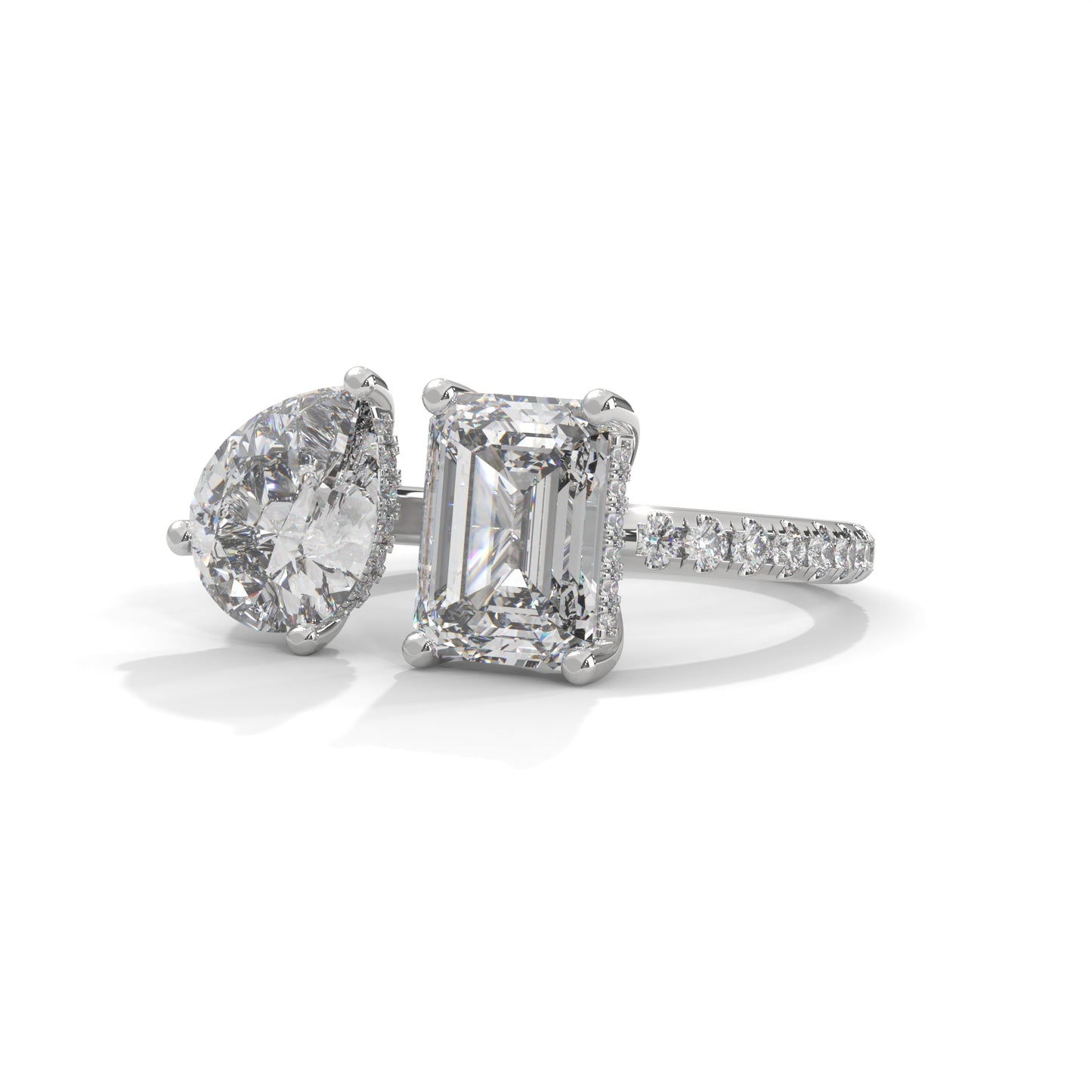 Majestic Toi Et Moi Ring