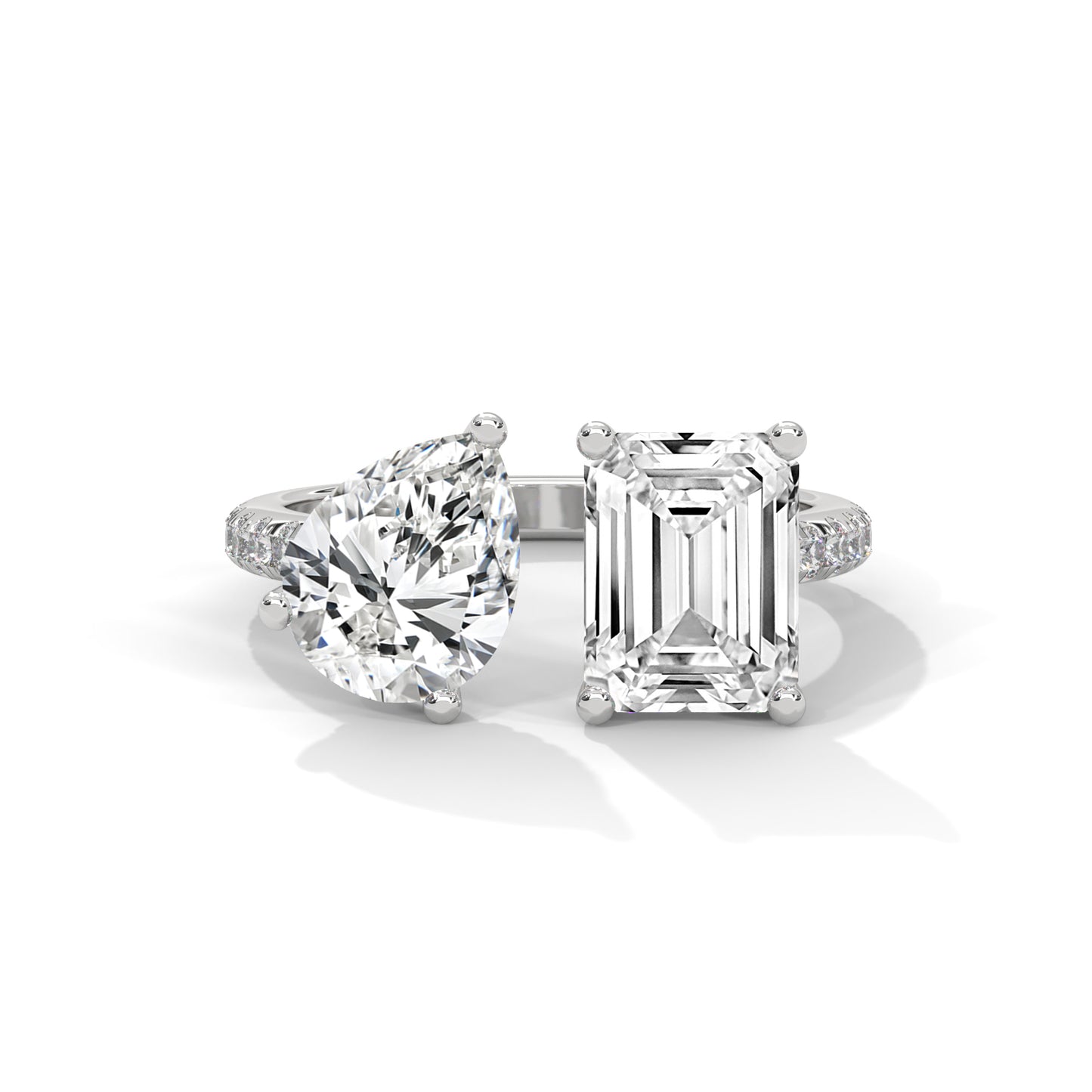 Majestic Toi Et Moi Ring