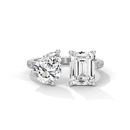 Majestic Toi Et Moi Ring