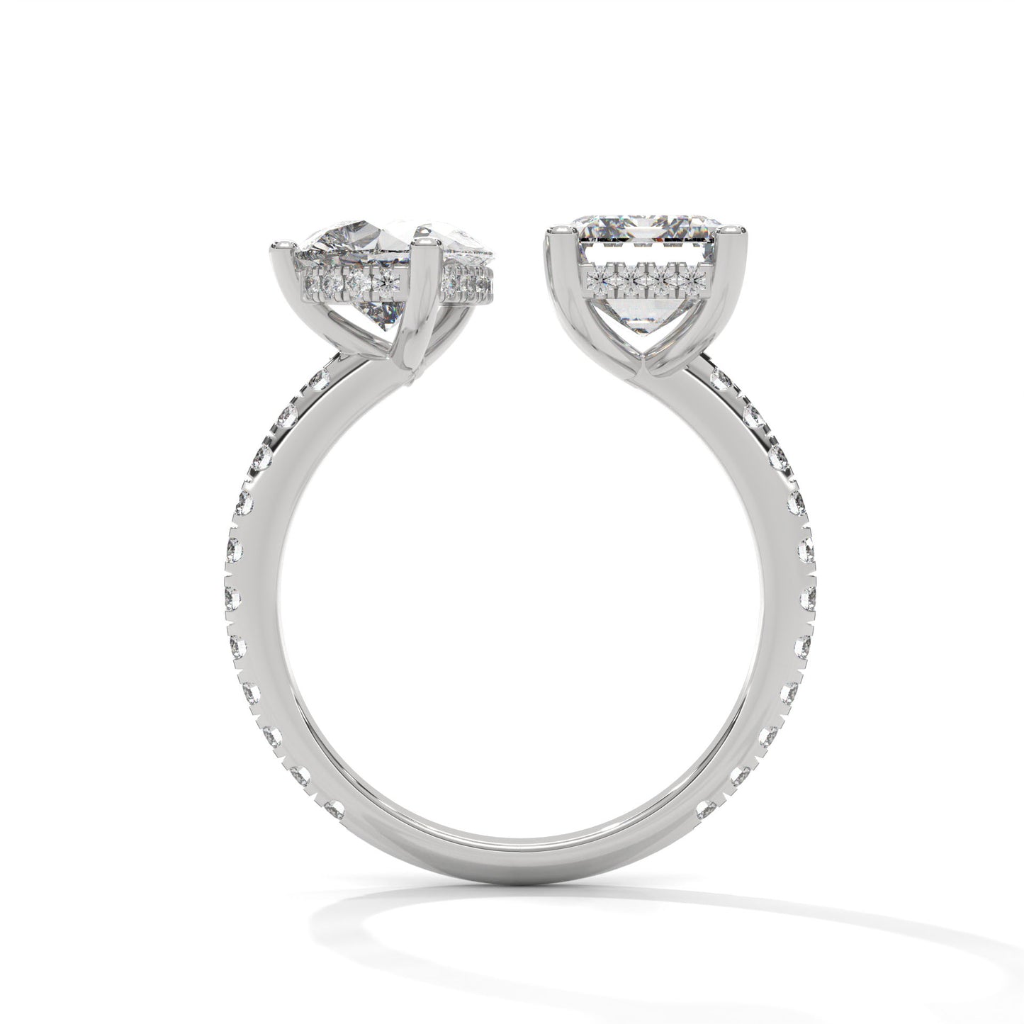 Majestic Toi Et Moi Ring