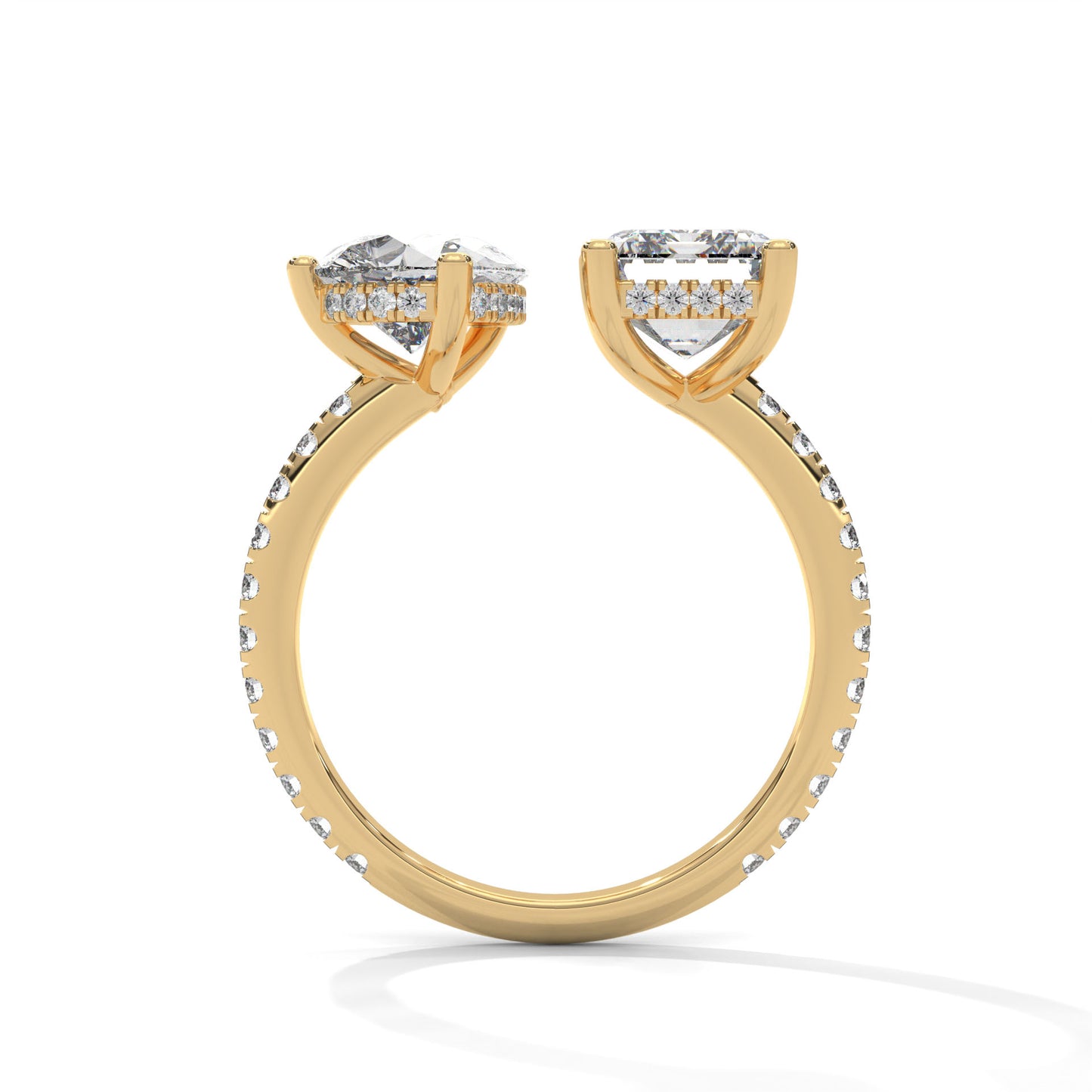 Majestic Toi Et Moi Ring
