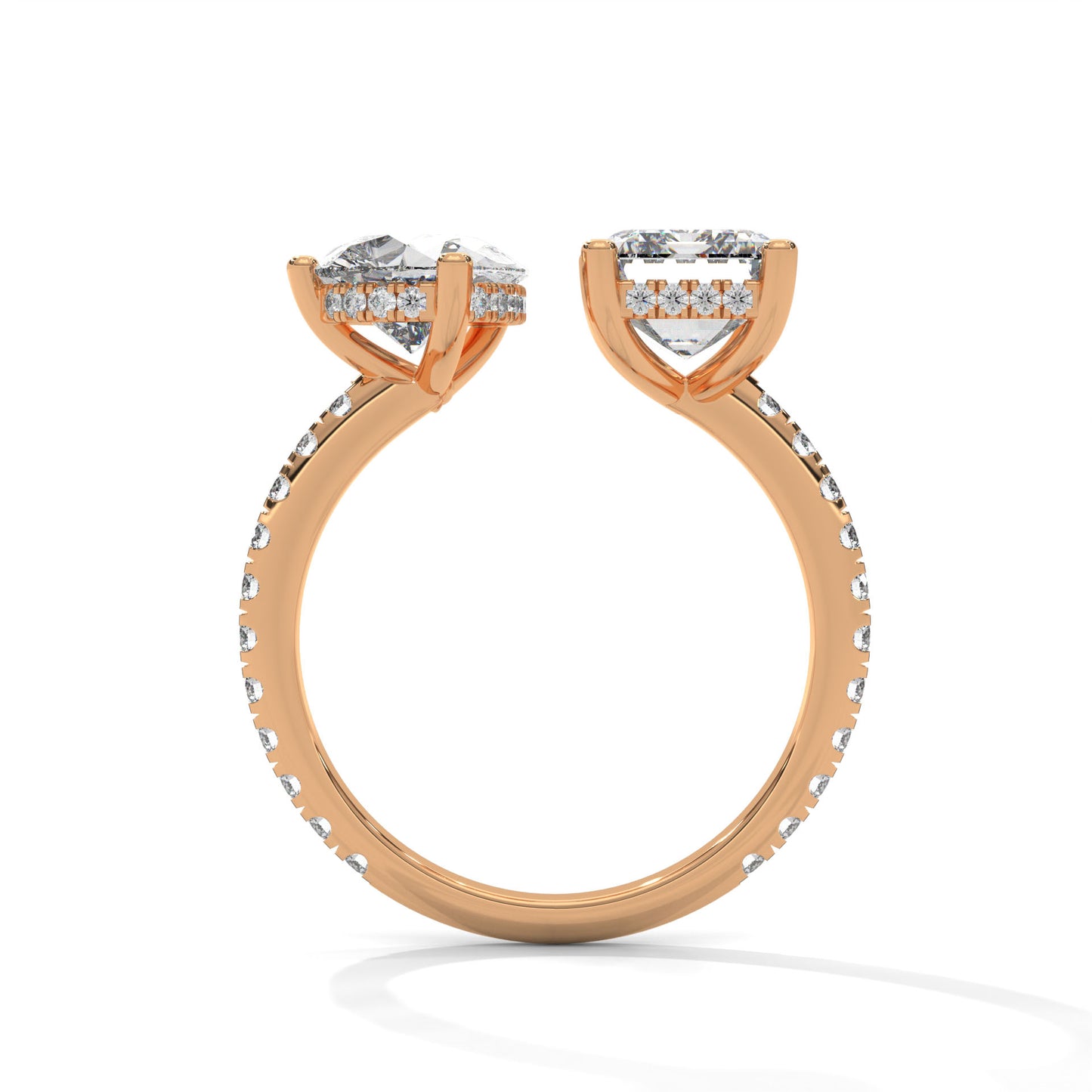 Majestic Toi Et Moi Ring