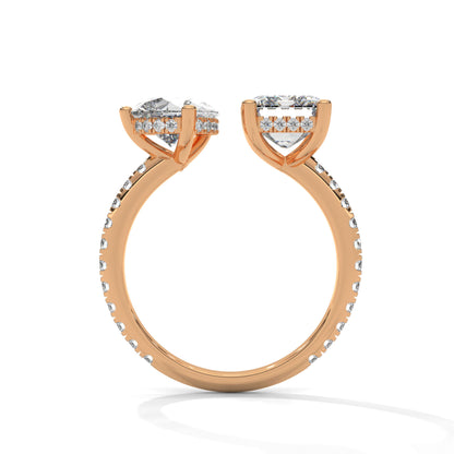 Majestic Toi Et Moi Ring