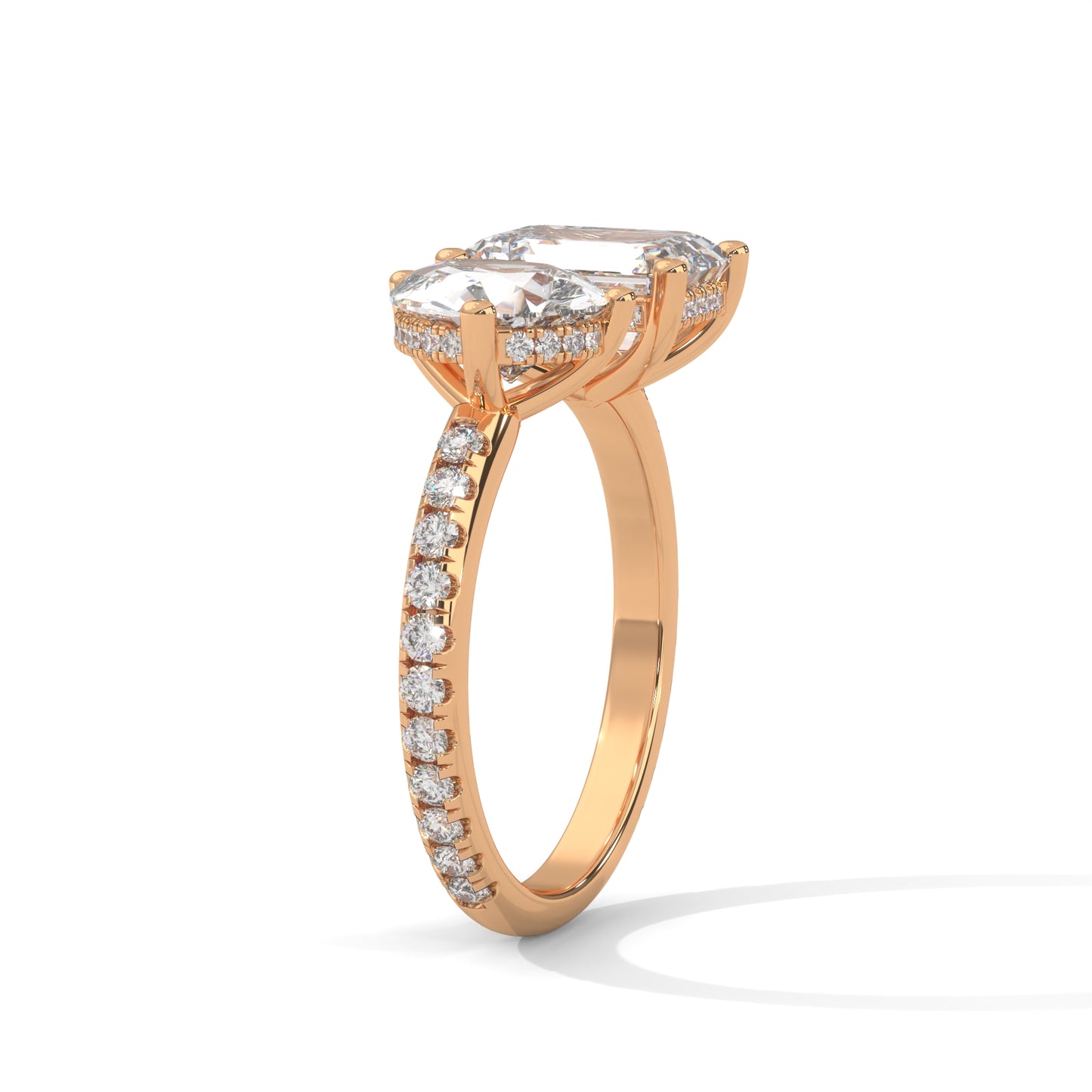 Majestic Toi Et Moi Ring