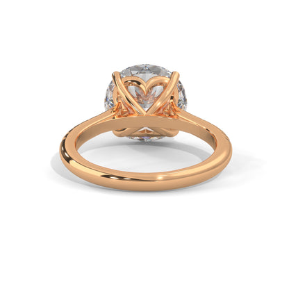 Elegant Side Stone Ring