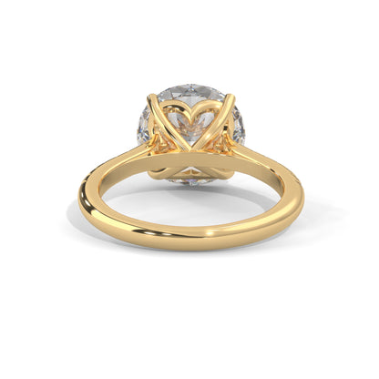 Elegant Side Stone Ring