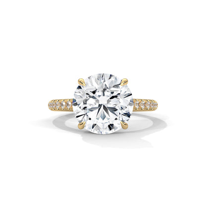 Elegant Side Stone Ring