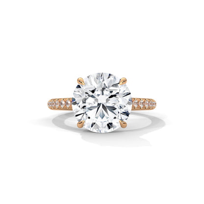 Elegant Side Stone Ring