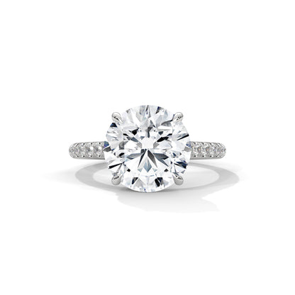 Elegant Side Stone Ring