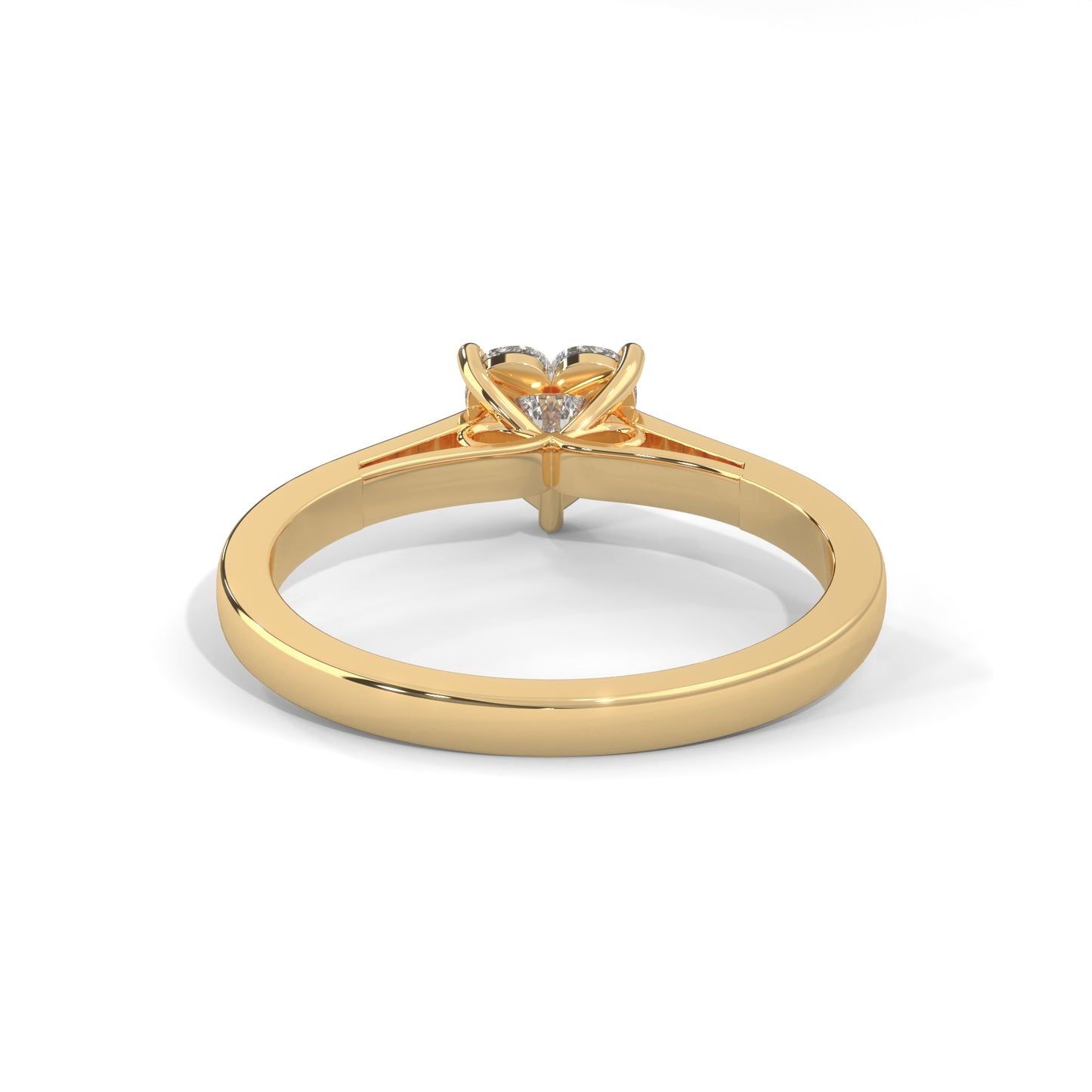 Divine Love Solitaire Ring