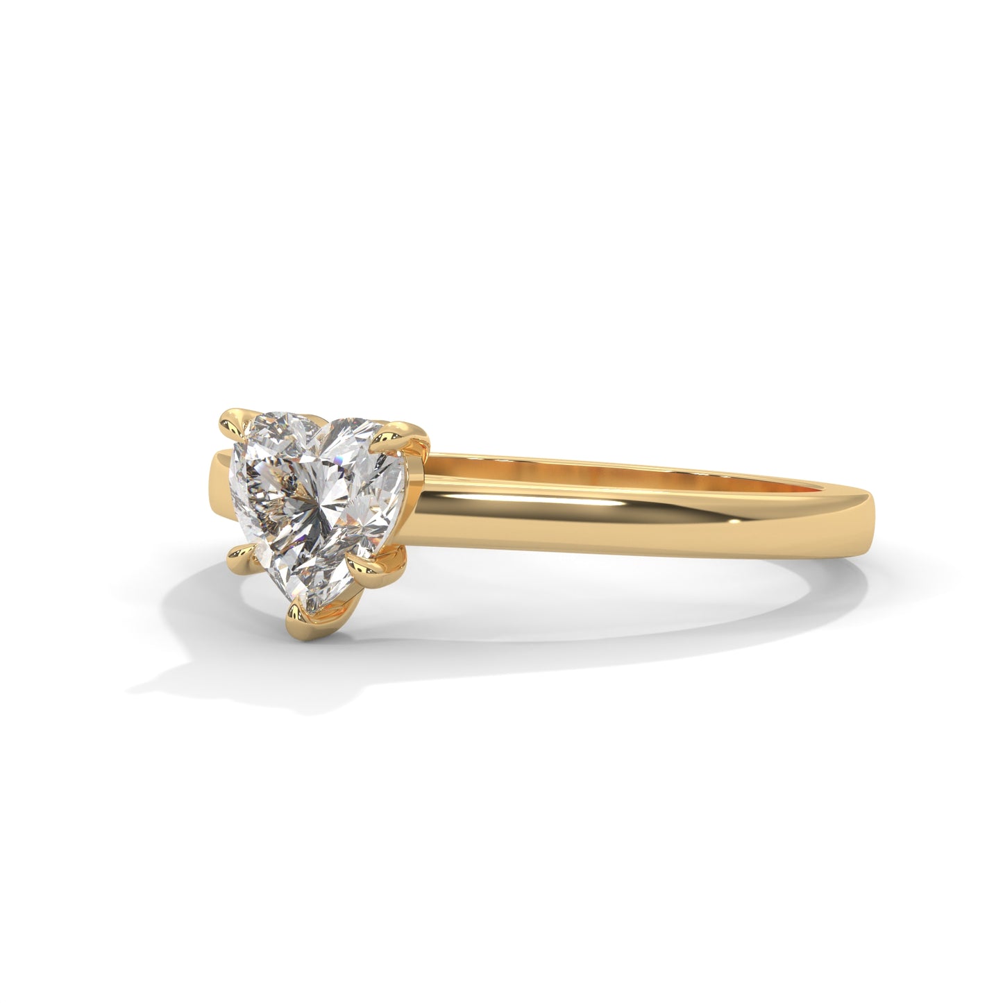 Divine Love Solitaire Ring
