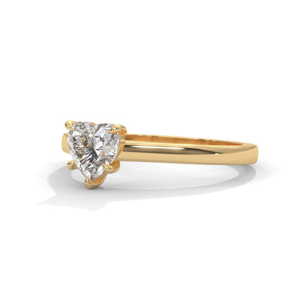 Divine Love Solitaire Ring