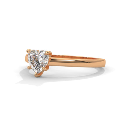 Divine Love Solitaire Ring