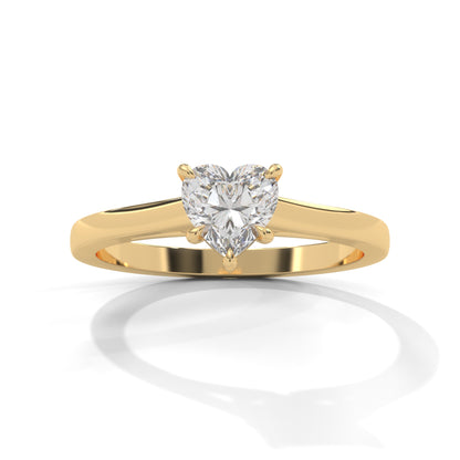 Divine Love Solitaire Ring
