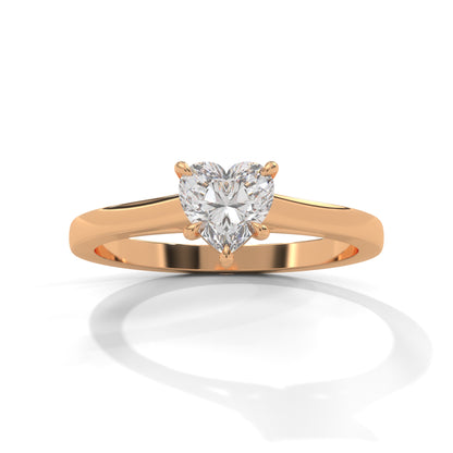 Divine Love Solitaire Ring