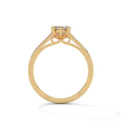 Divine Love Solitaire Ring
