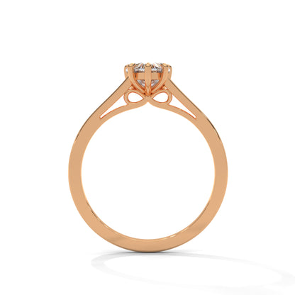 Divine Love Solitaire Ring