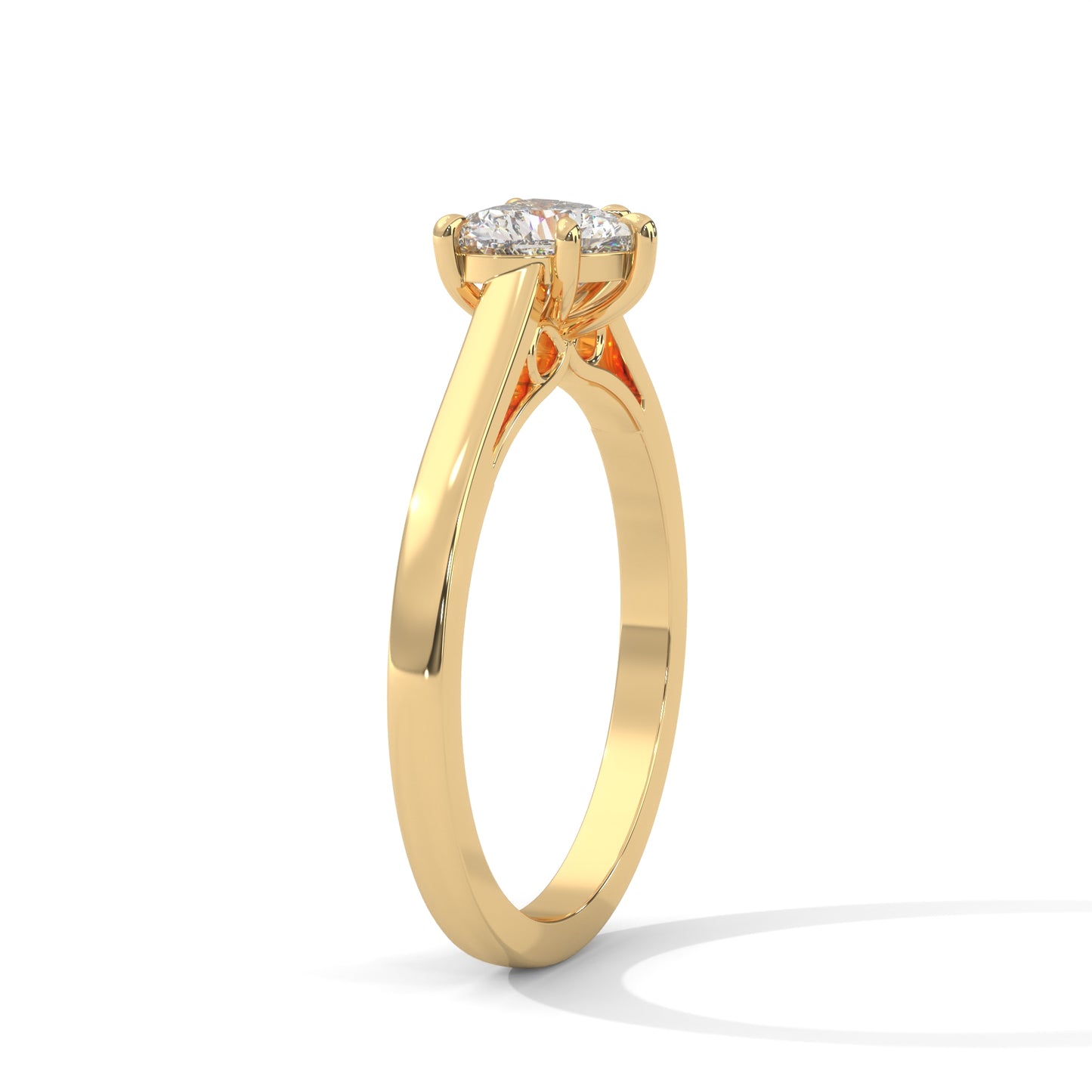 Divine Love Solitaire Ring