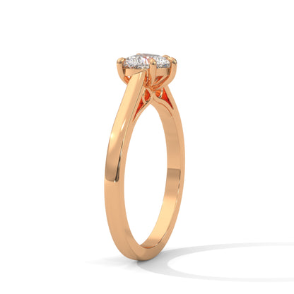 Divine Love Solitaire Ring