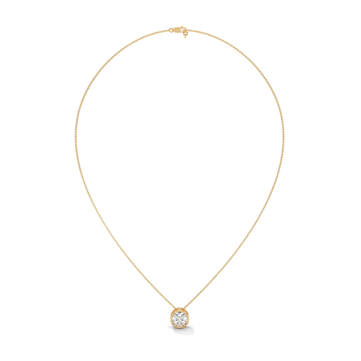 Armonique Round Pendant With Chain