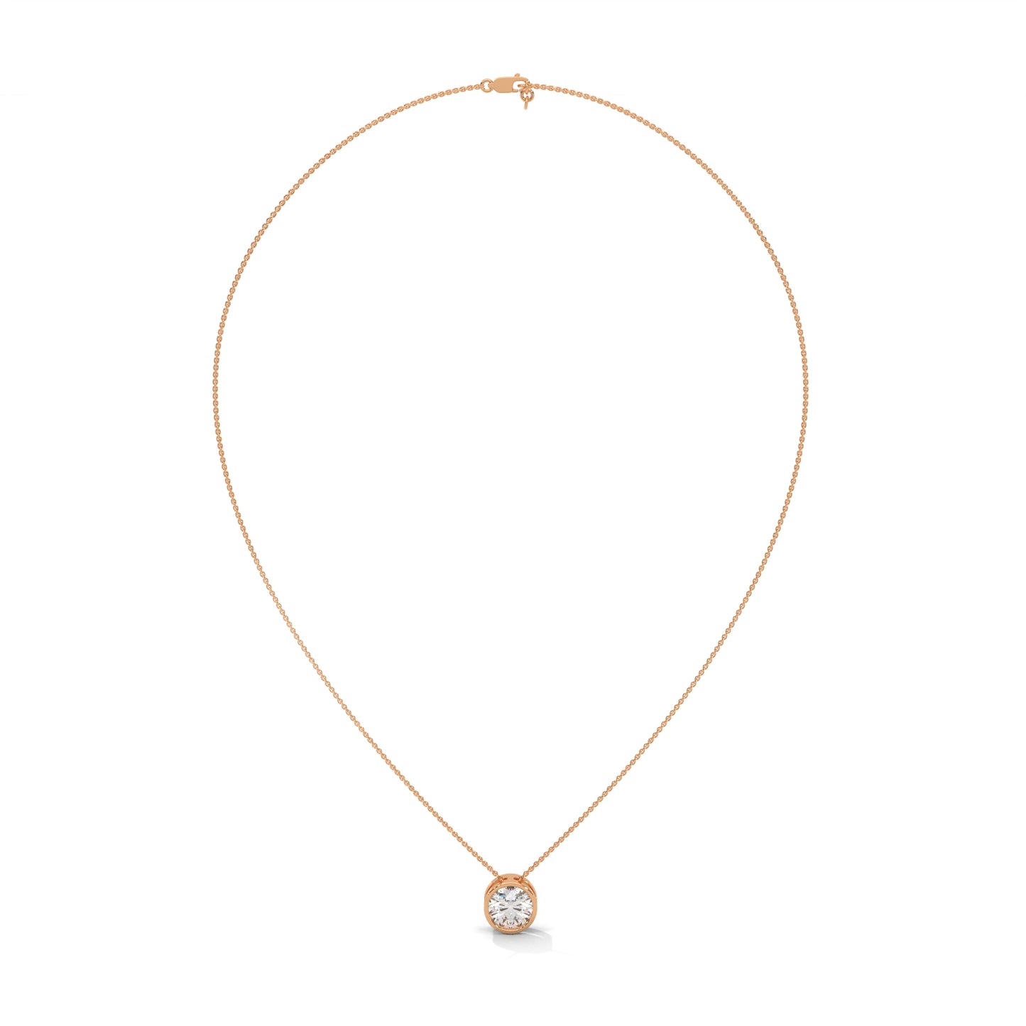 Armonique Round Pendant With Chain