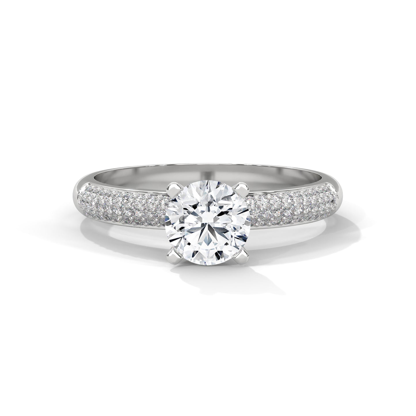 Iconic Side Stone Ring
