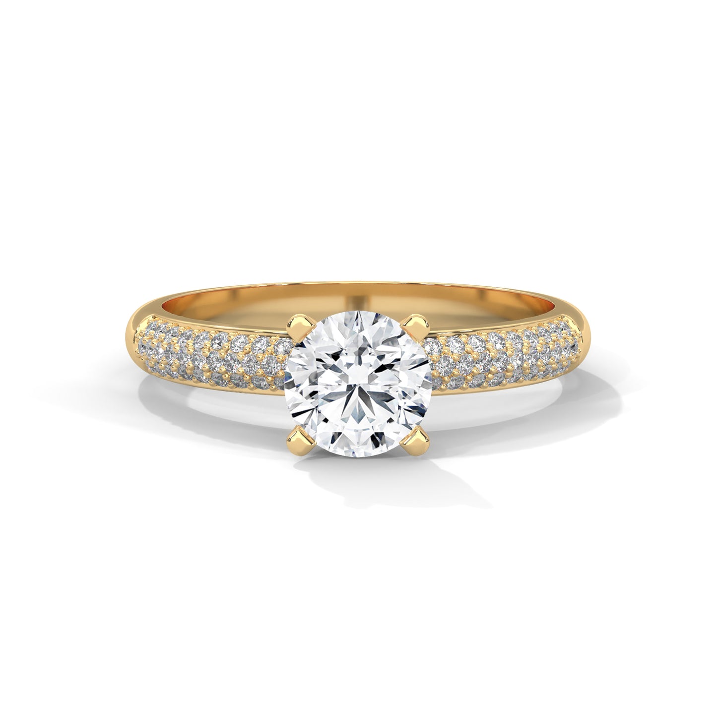 Iconic Side Stone Ring