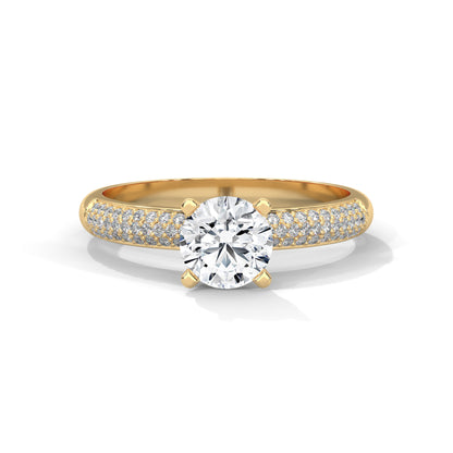 Iconic Side Stone Ring