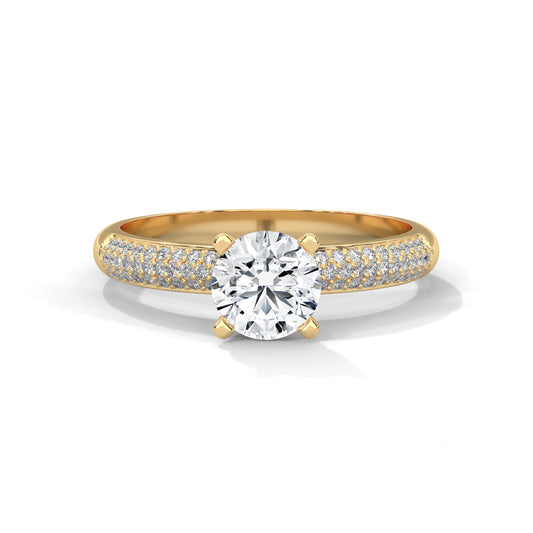 Iconic Side Stone Ring