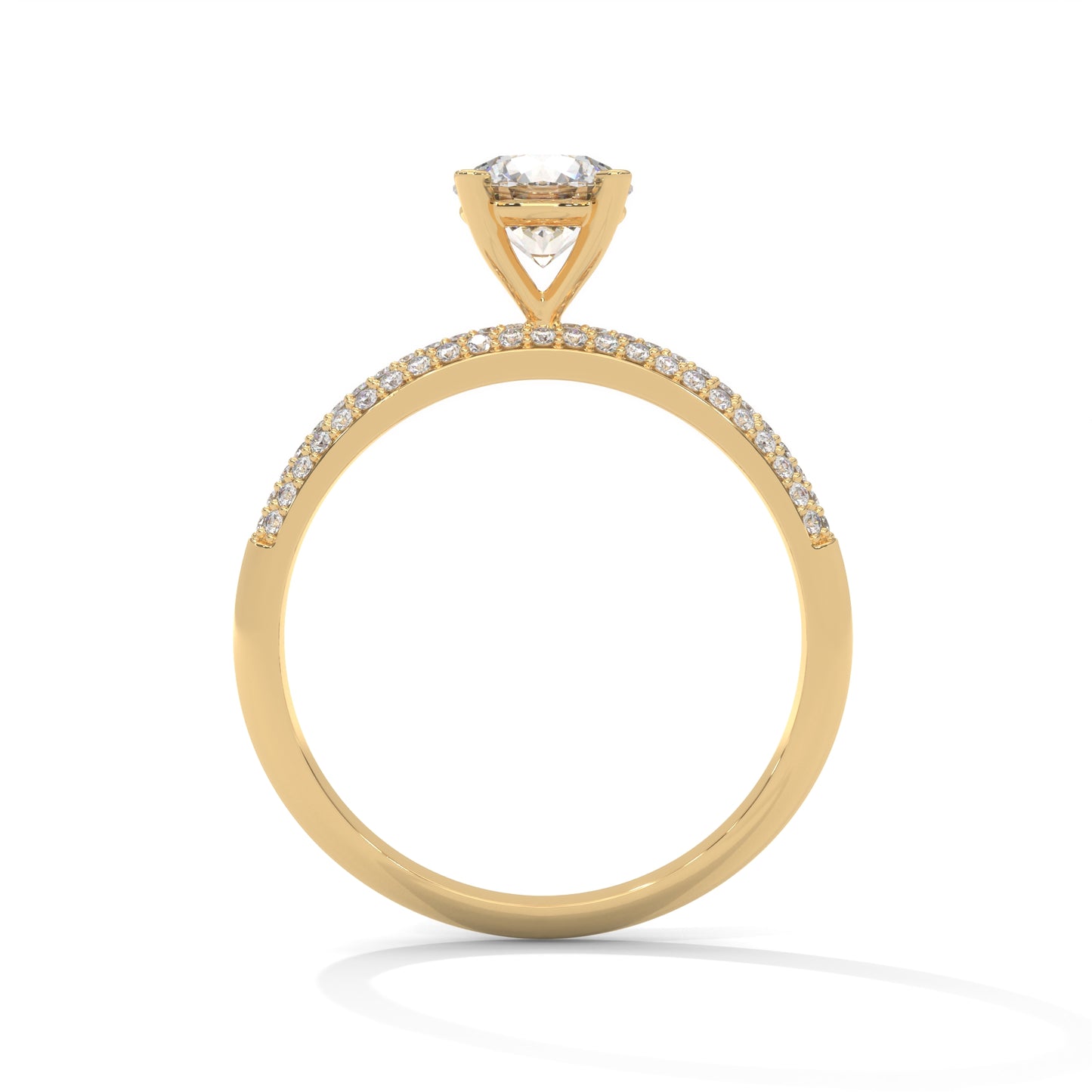 Iconic Side Stone Ring
