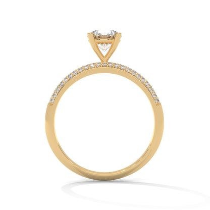 Iconic Side Stone Ring