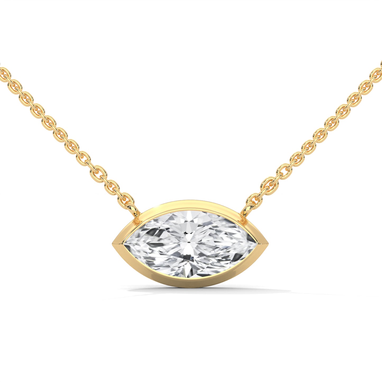 Zorelle Marquise Pendant With Chain