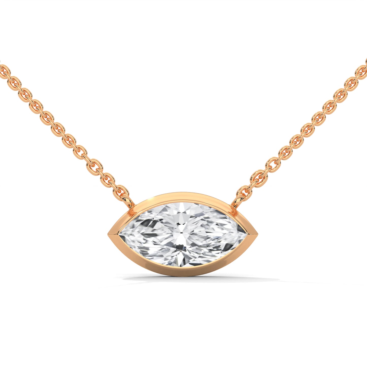 Zorelle Marquise Pendant With Chain