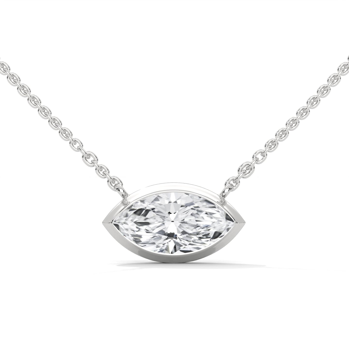 Zorelle Marquise Pendant With Chain