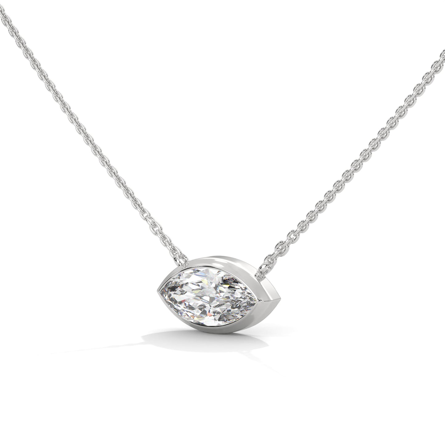 Zorelle Marquise Pendant With Chain