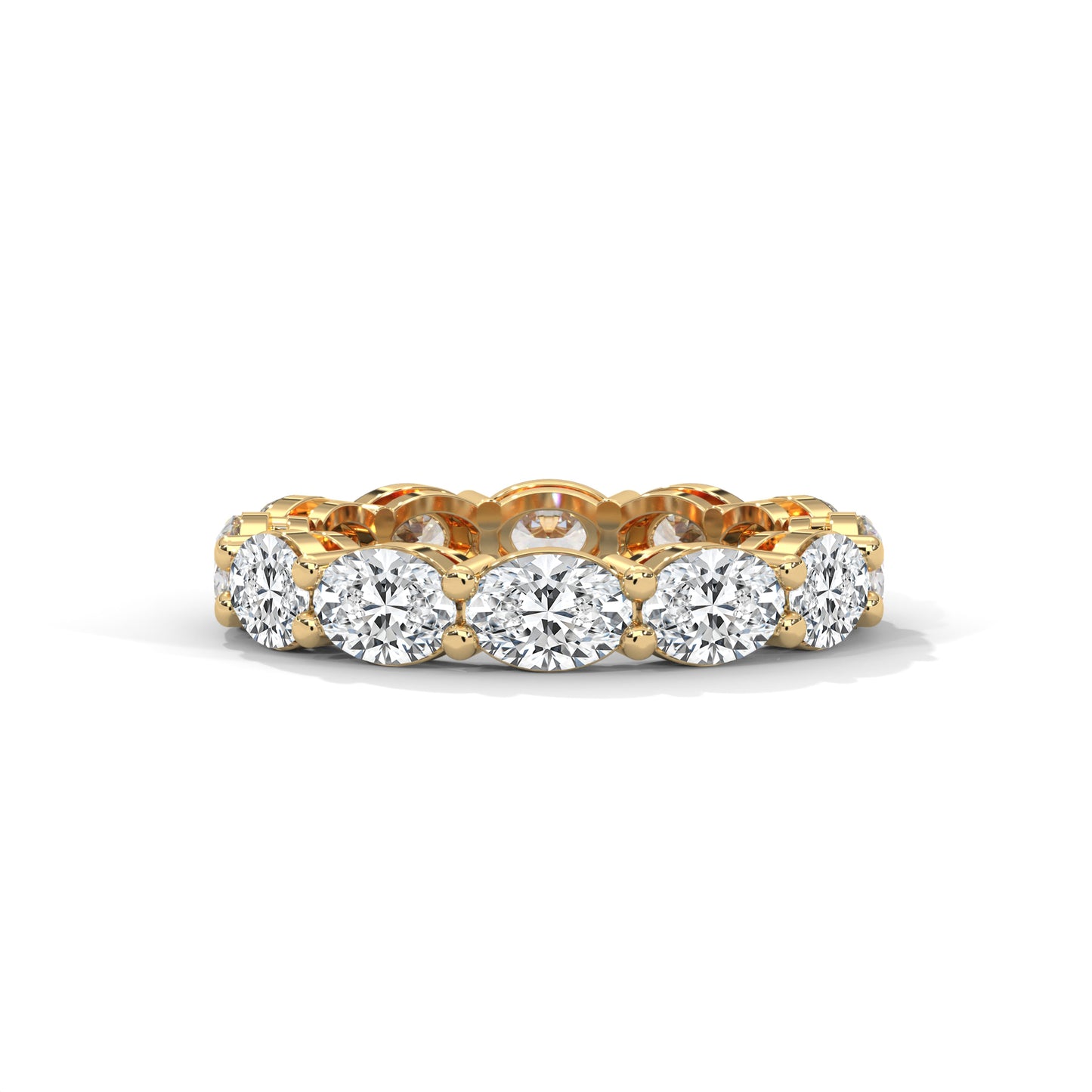 Oval Full Eternity Band