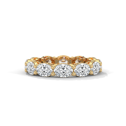 Oval Full Eternity Band